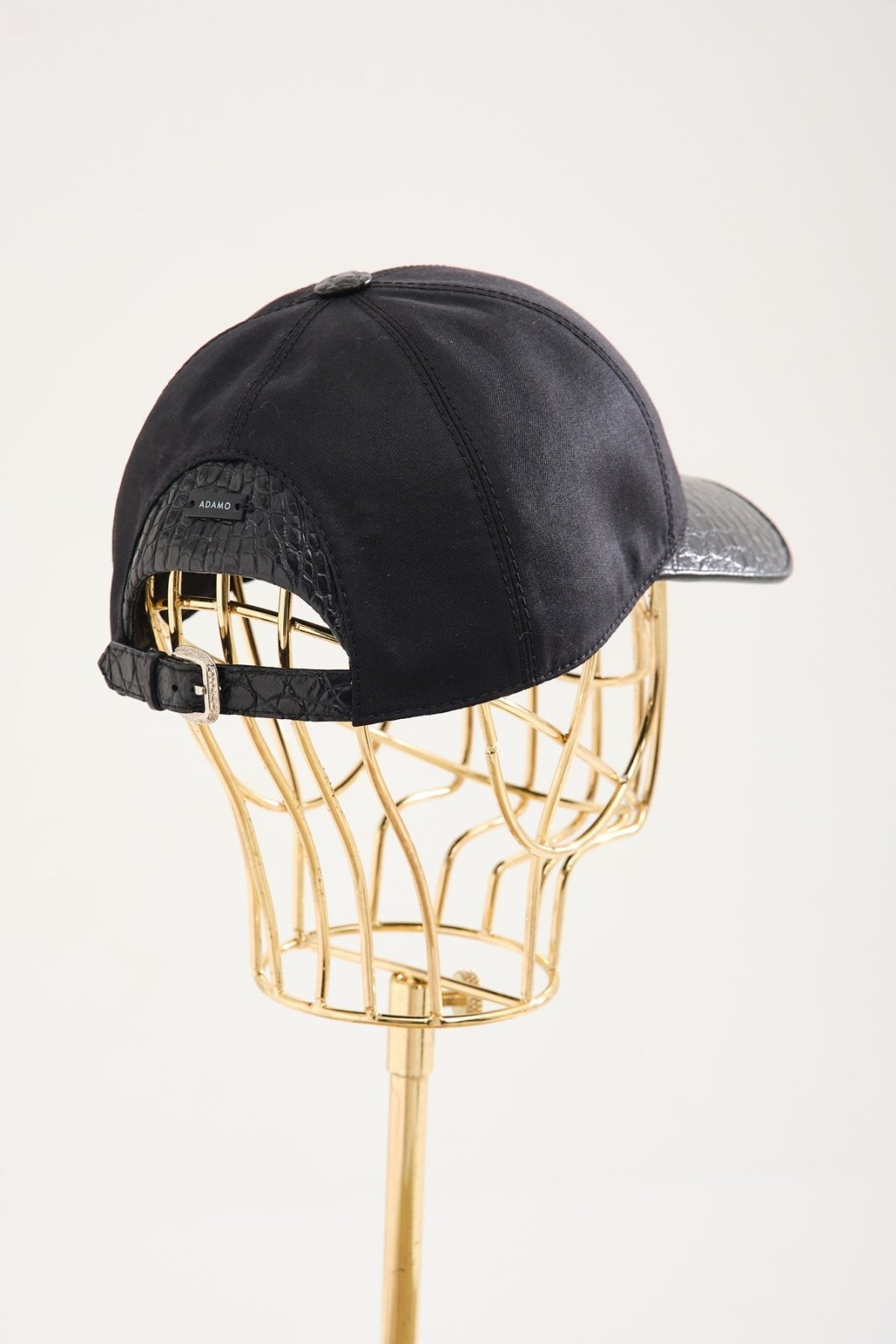 Black Waterproof Crocodile Cap - ADAMO