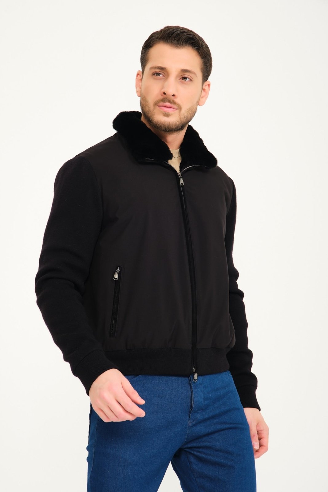 Black Waterproof Jacket - ADAMO