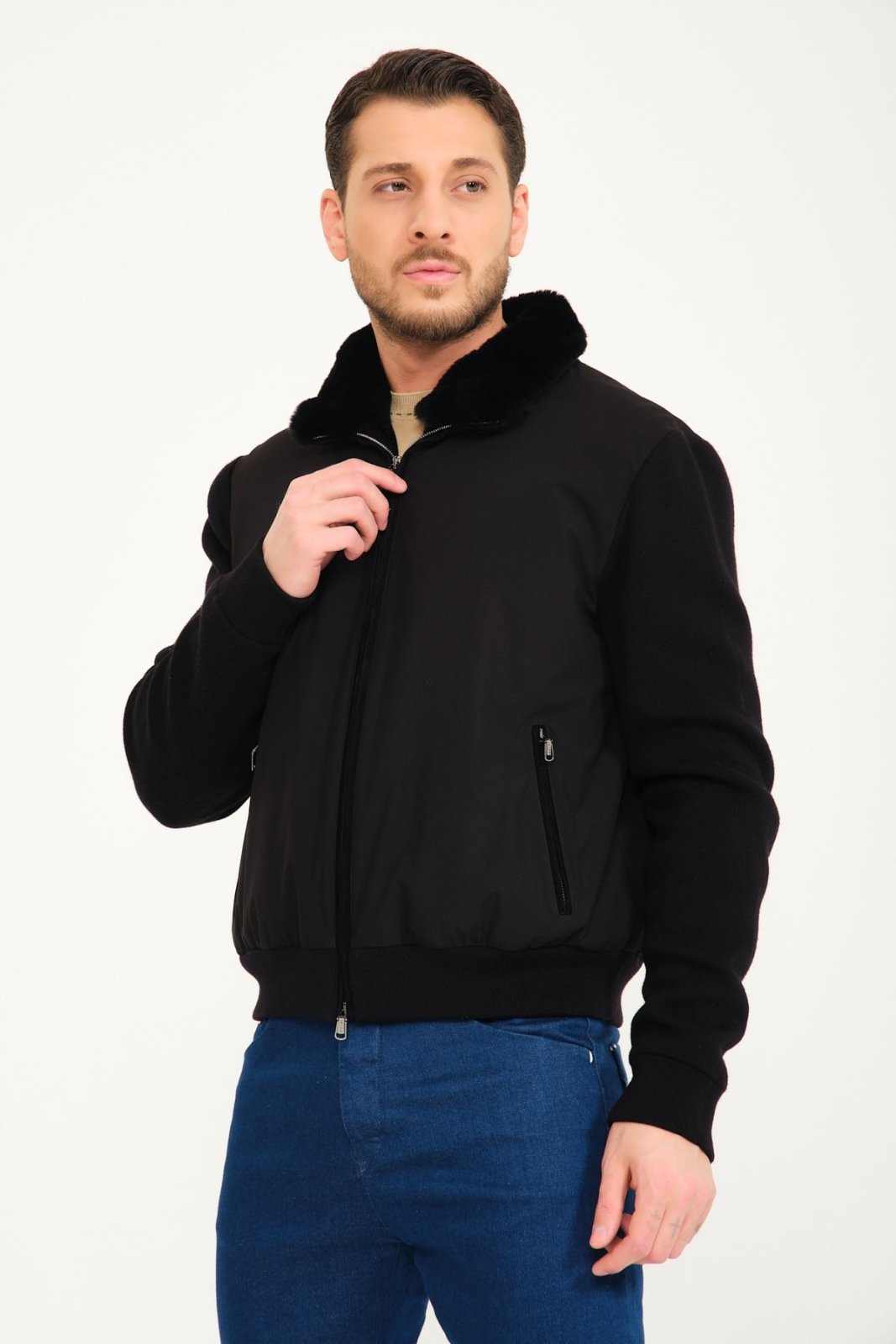 Black Waterproof Jacket - ADAMO