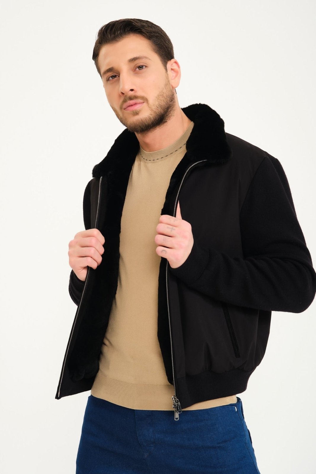 Black Waterproof Jacket - ADAMO