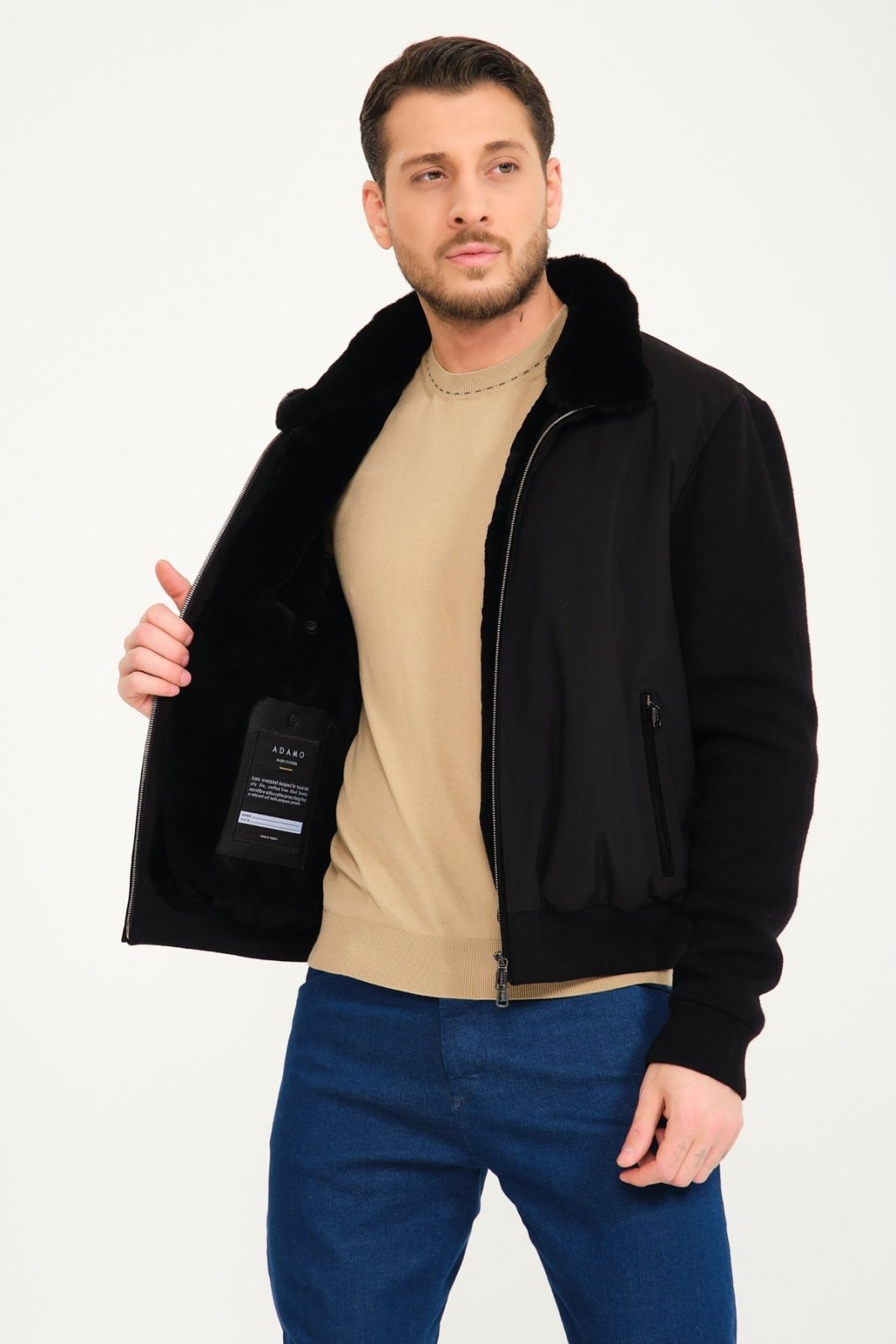 Black Waterproof Jacket - ADAMO