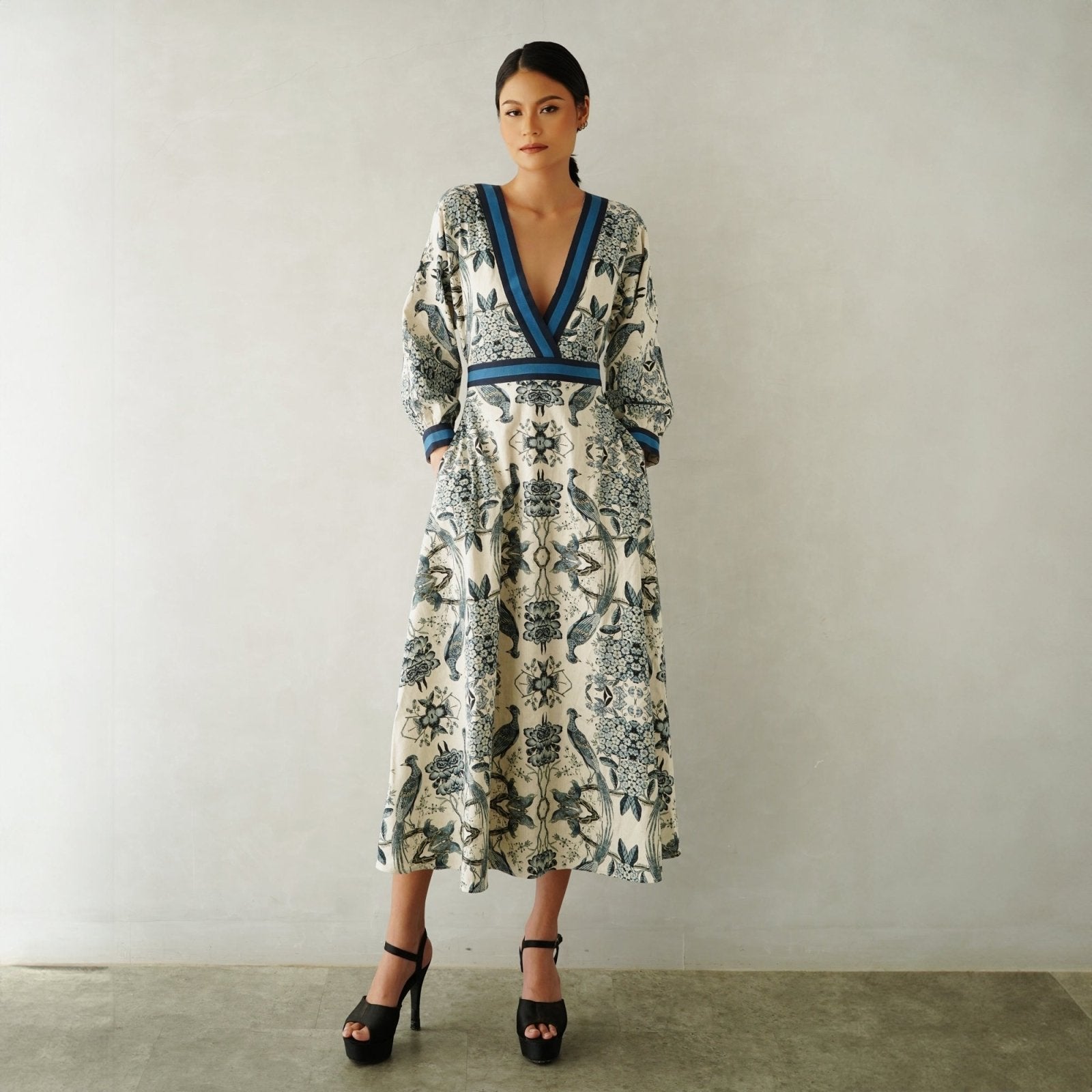 Blue Bird Dress - ADAMO