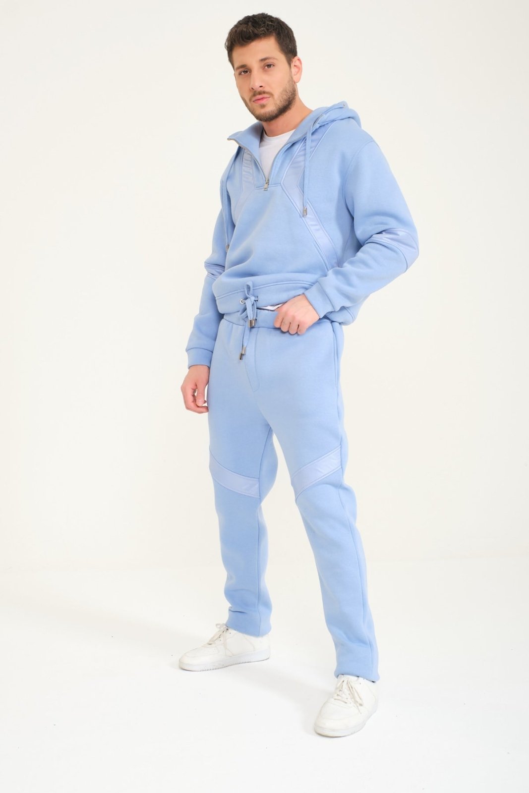 Blue Hoodie & Jogger Set - ADAMO