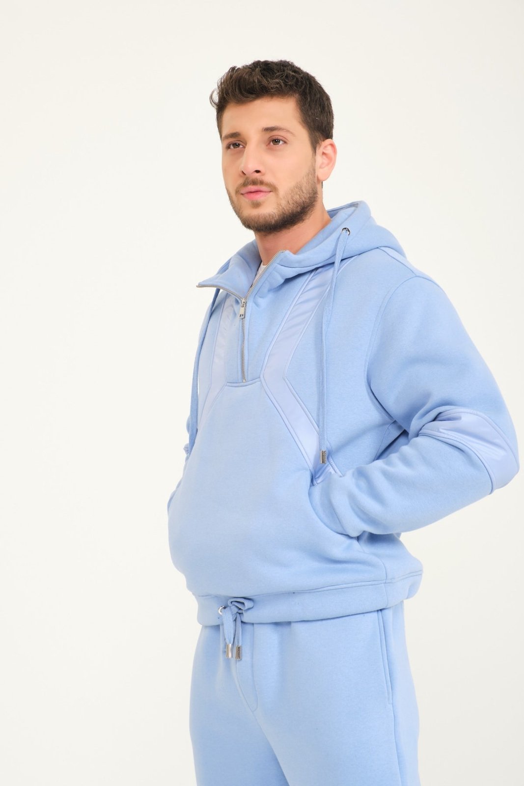 Blue Hoodie & Jogger Set - ADAMO