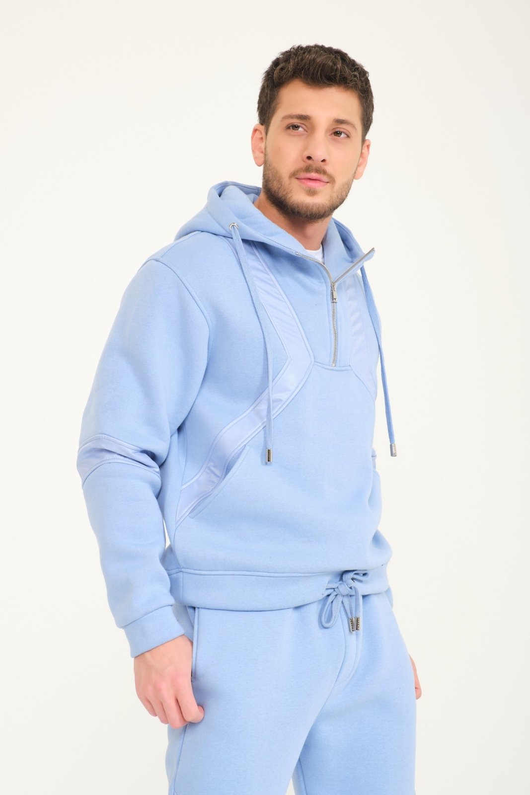 Blue Hoodie & Jogger Set - ADAMO