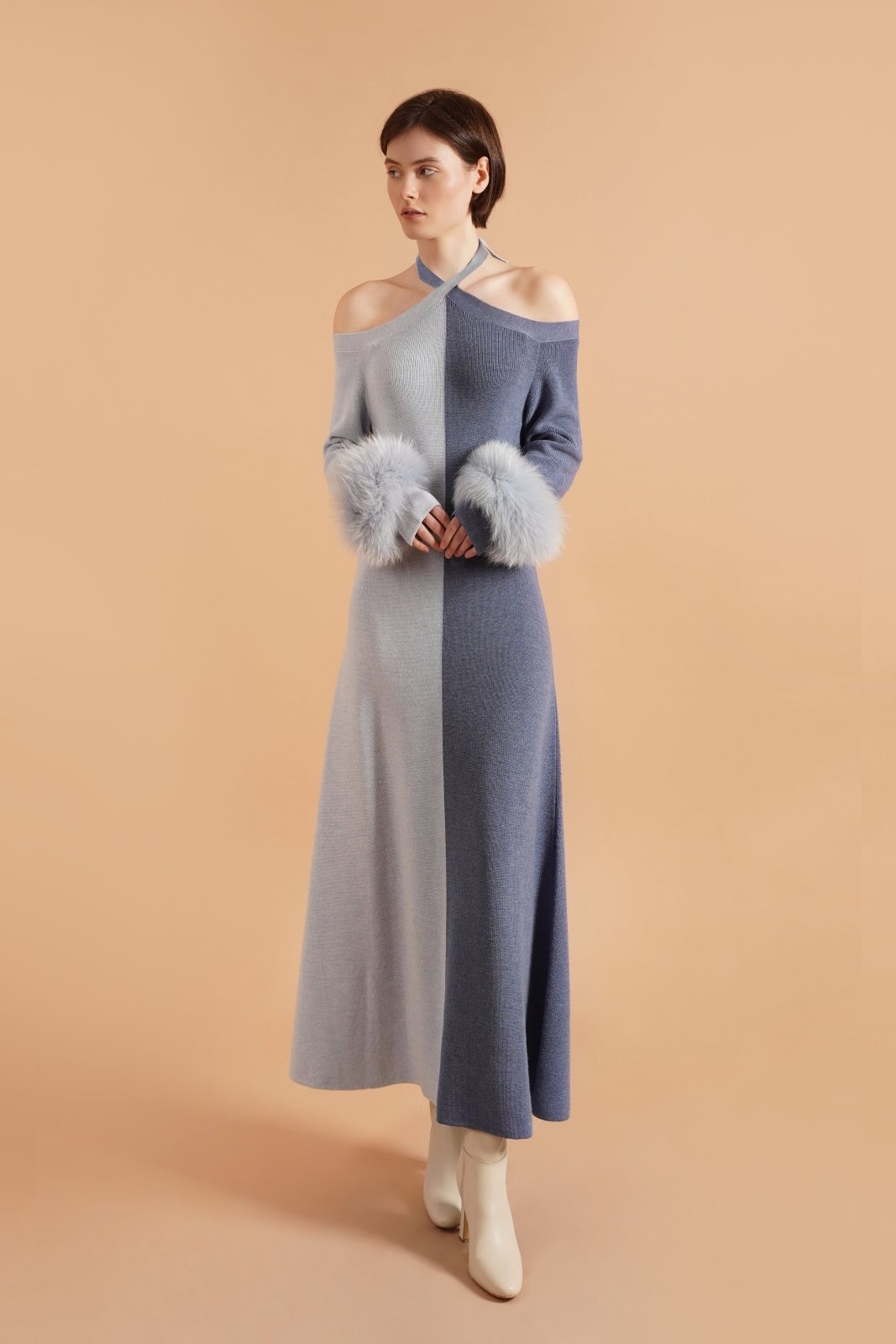 Blue Ice Dress - ADAMO