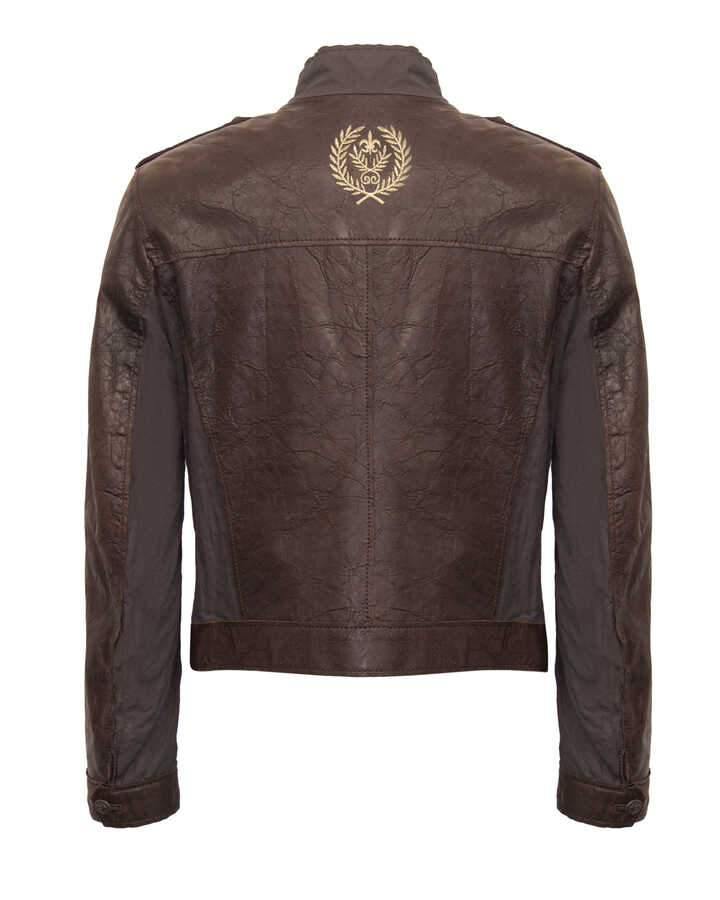 Brown Leather Jacket - ADAMO