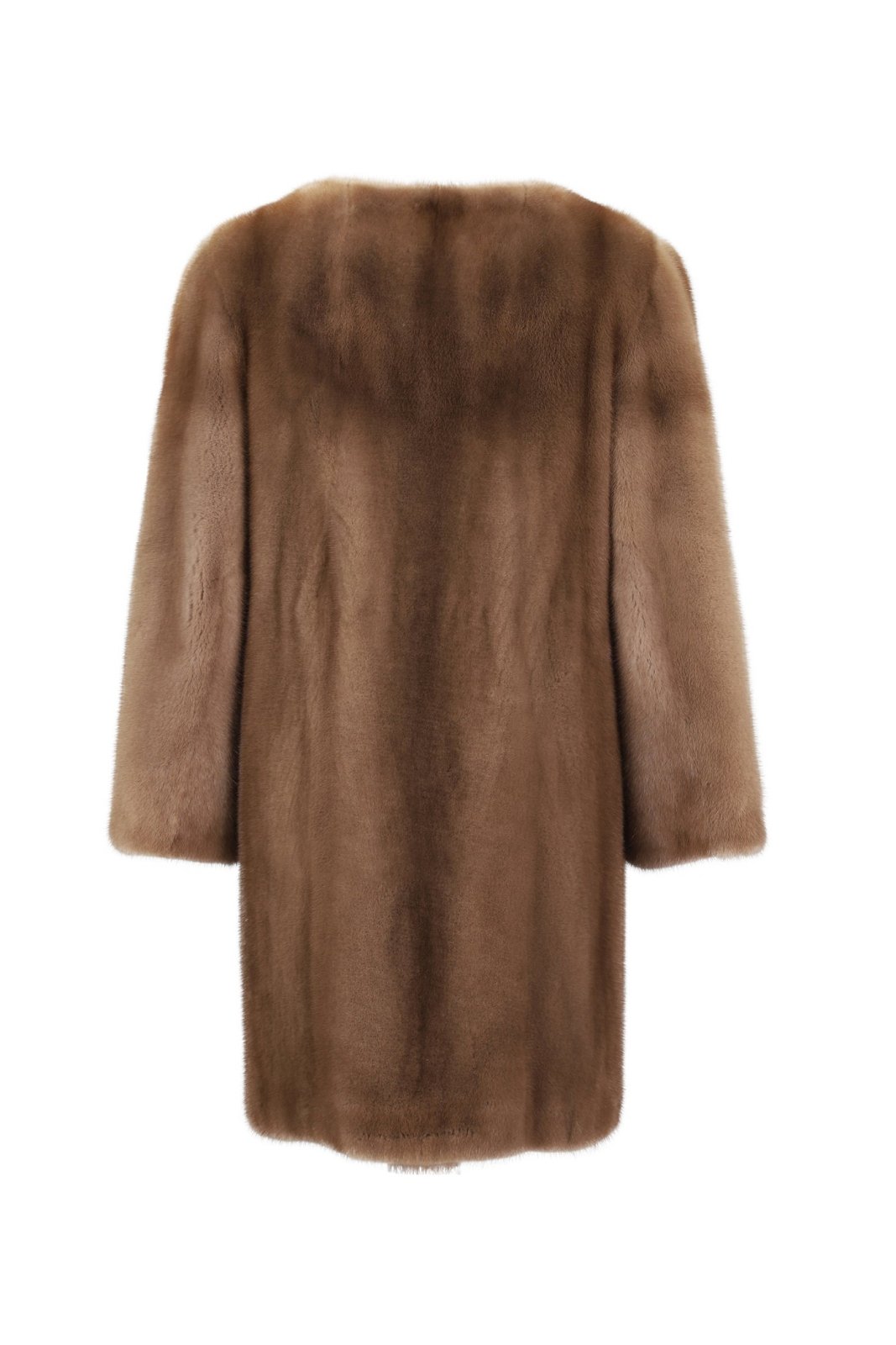 Brown Mink Fur Coat - ADAMO