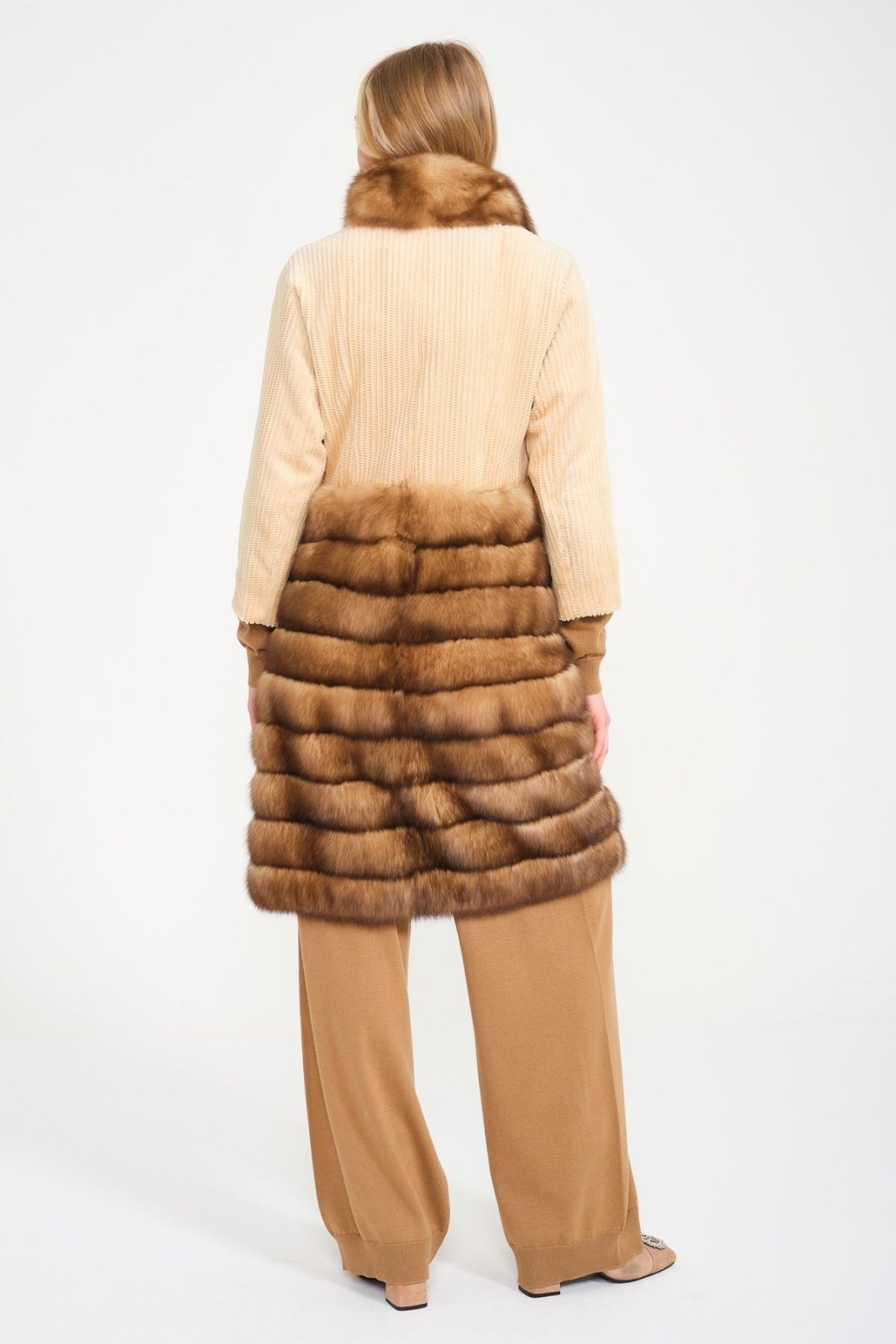 Brown Sable & Mink Coat - ADAMO