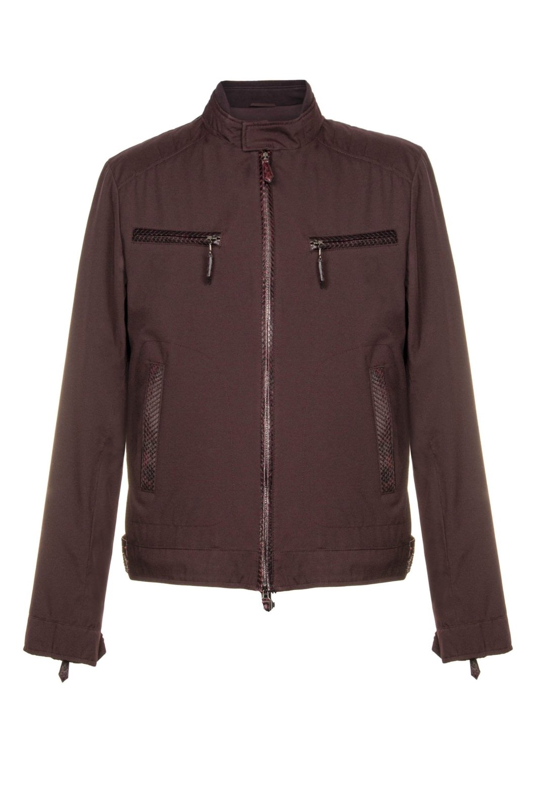 Burgundy Waterproof Jacket - ADAMO