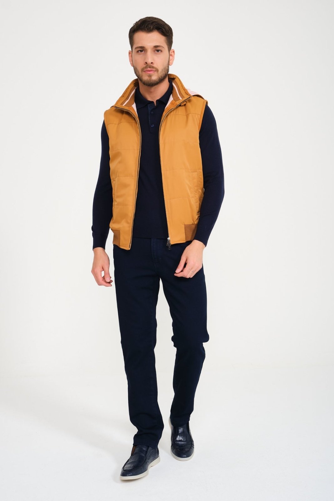 Camel Waterproof Vest - ADAMO