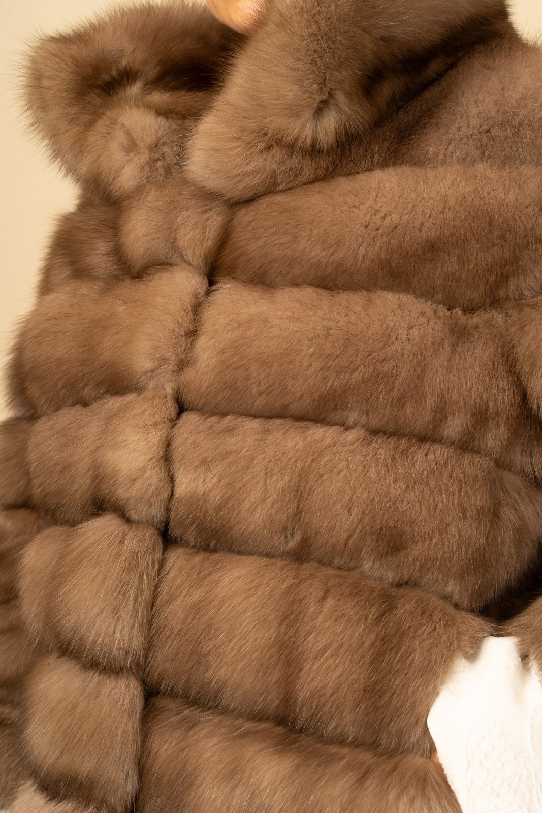 Caramel Sable Coat - ADAMO