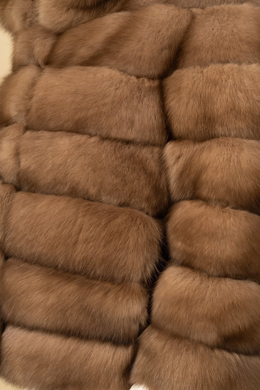 Caramel Sable Coat - ADAMO