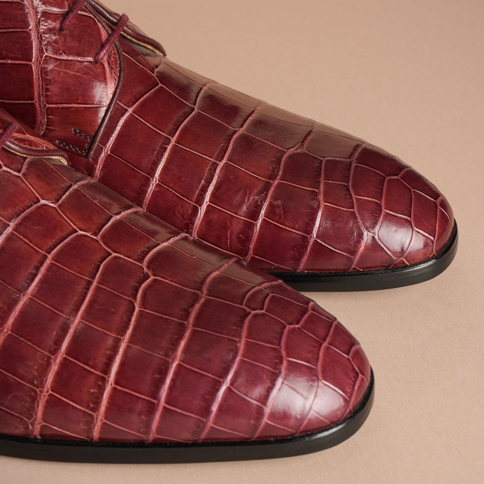 Crimson Artisanal Shoes - ADAMO