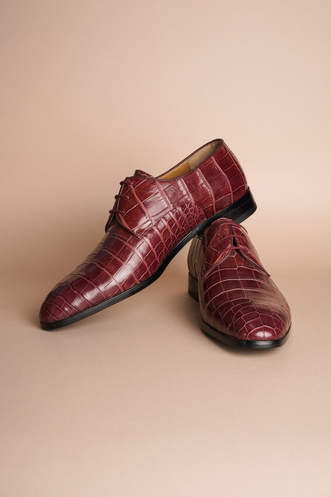 Crimson Artisanal Shoes - ADAMO