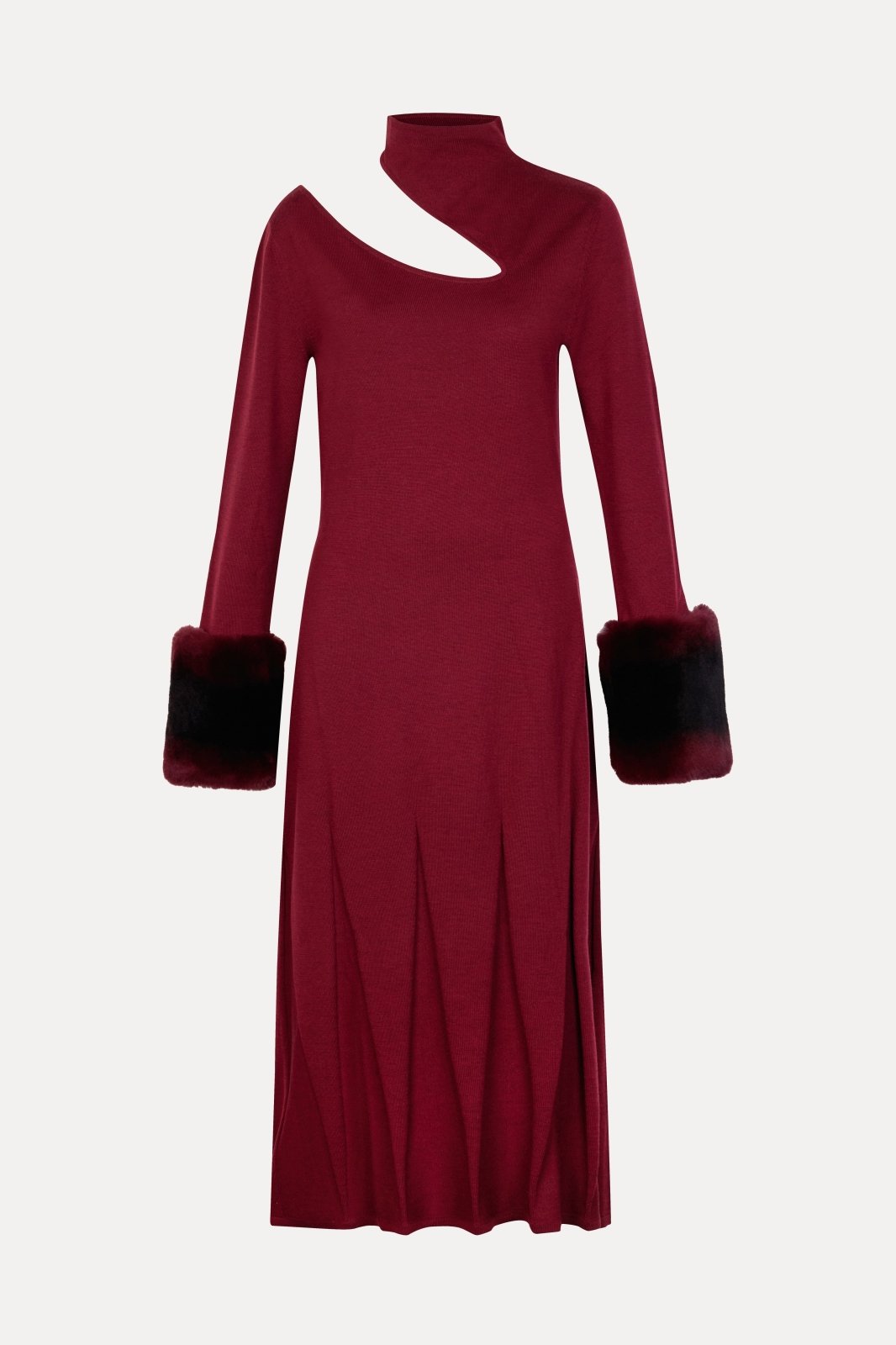 Crimson Rex Cuff Dress - ADAMO