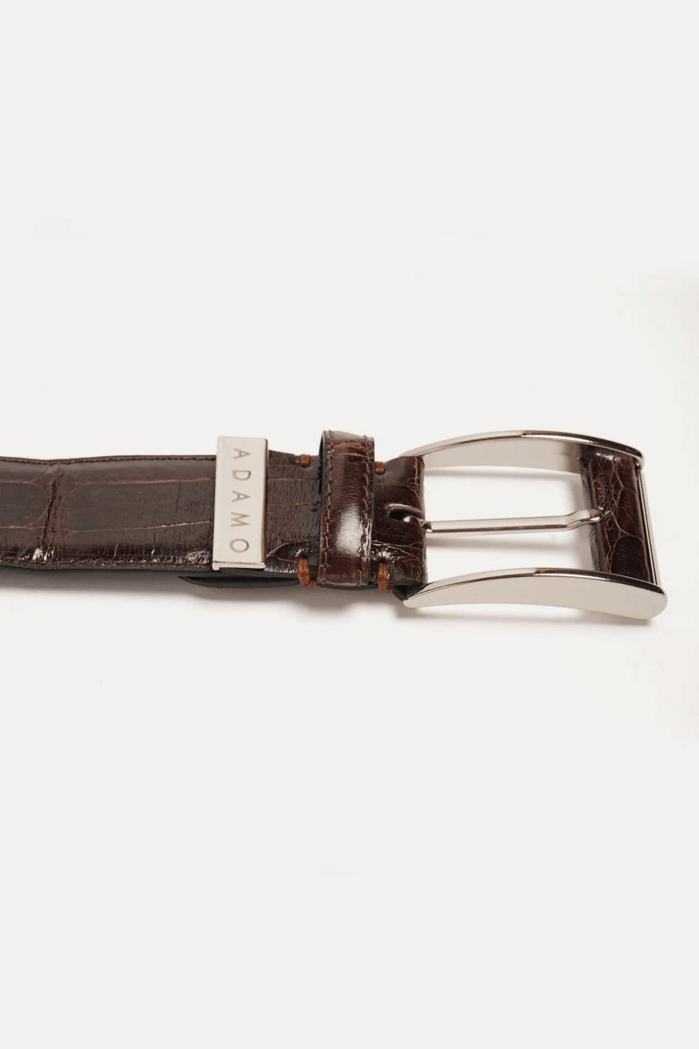 Crocodile Leather Belt - ADAMO