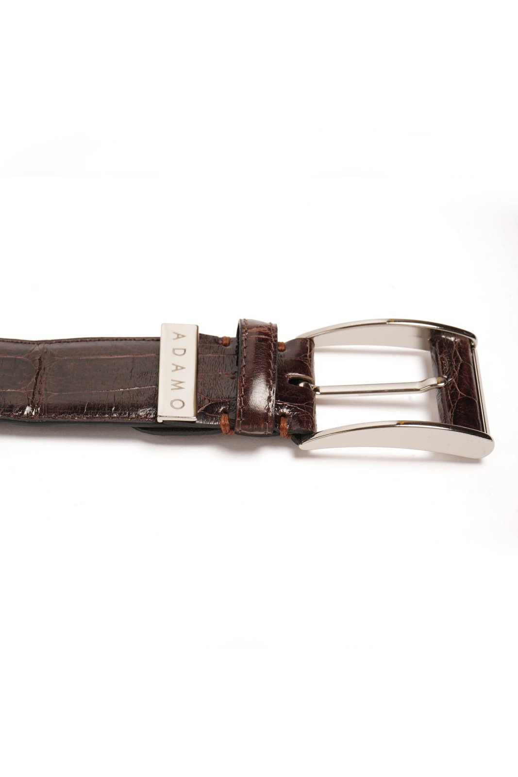 Crocodile Leather Belt - ADAMO