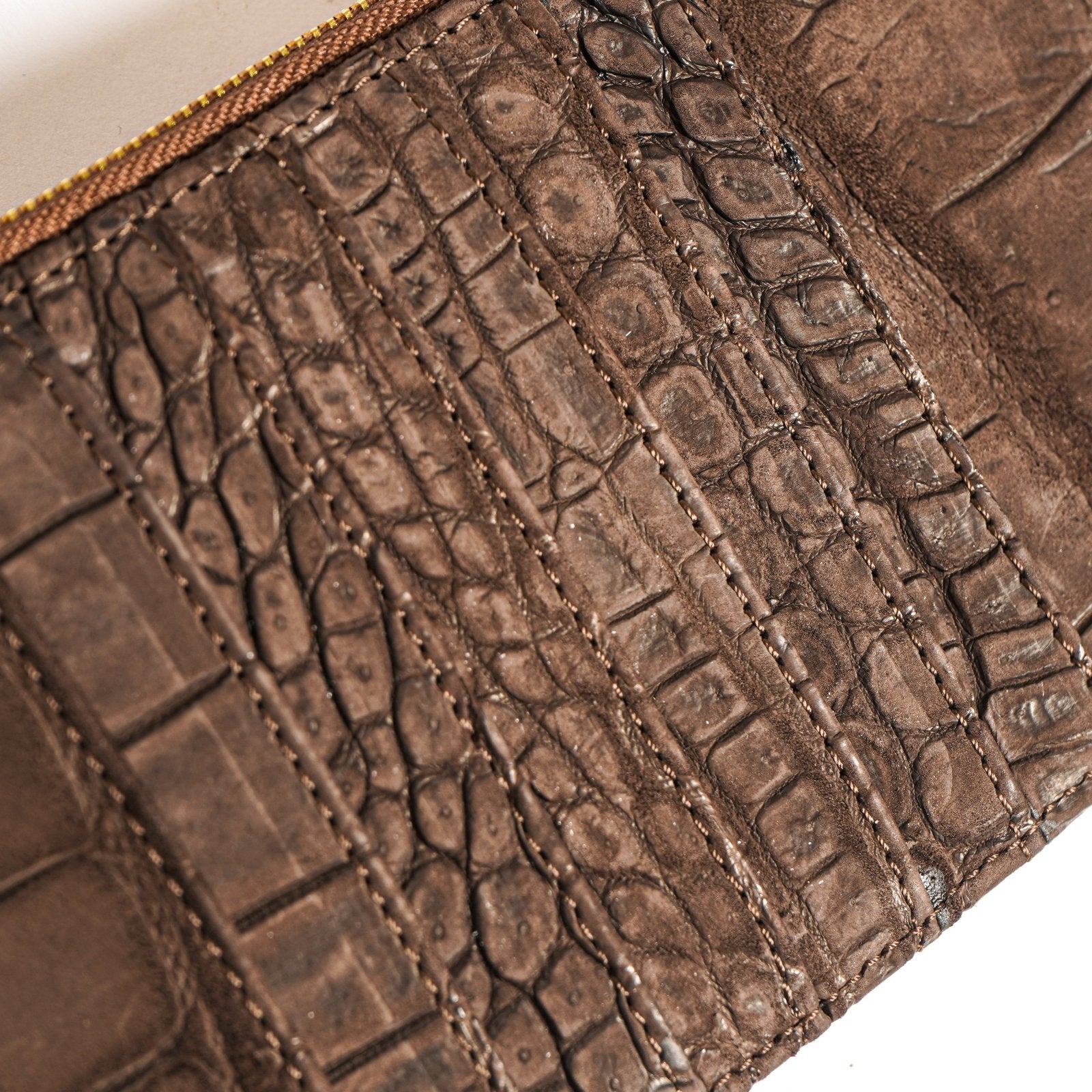 Crocodile Leather Phone Bag - ADAMO