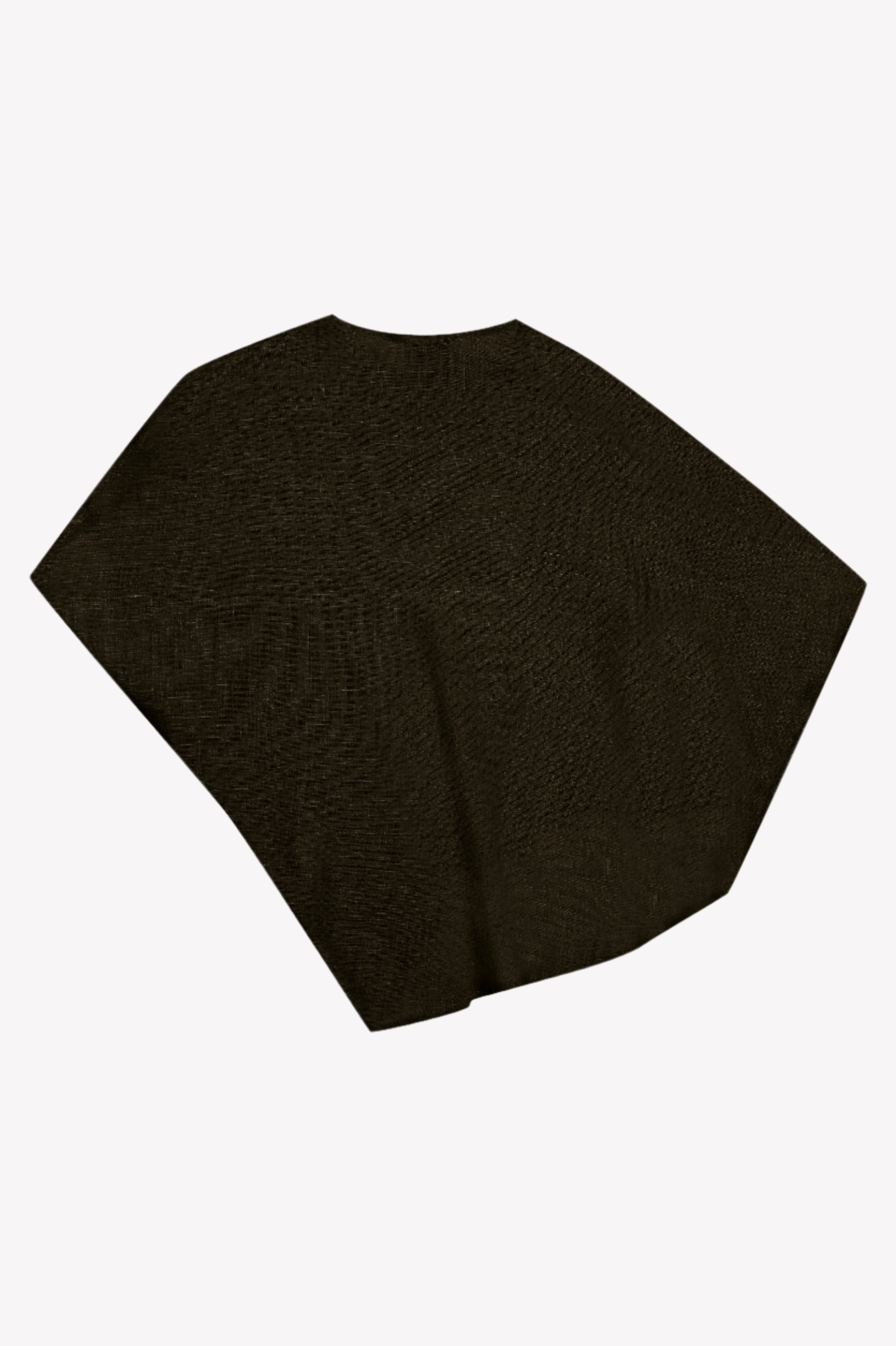 Umber Drape Linen Blouse