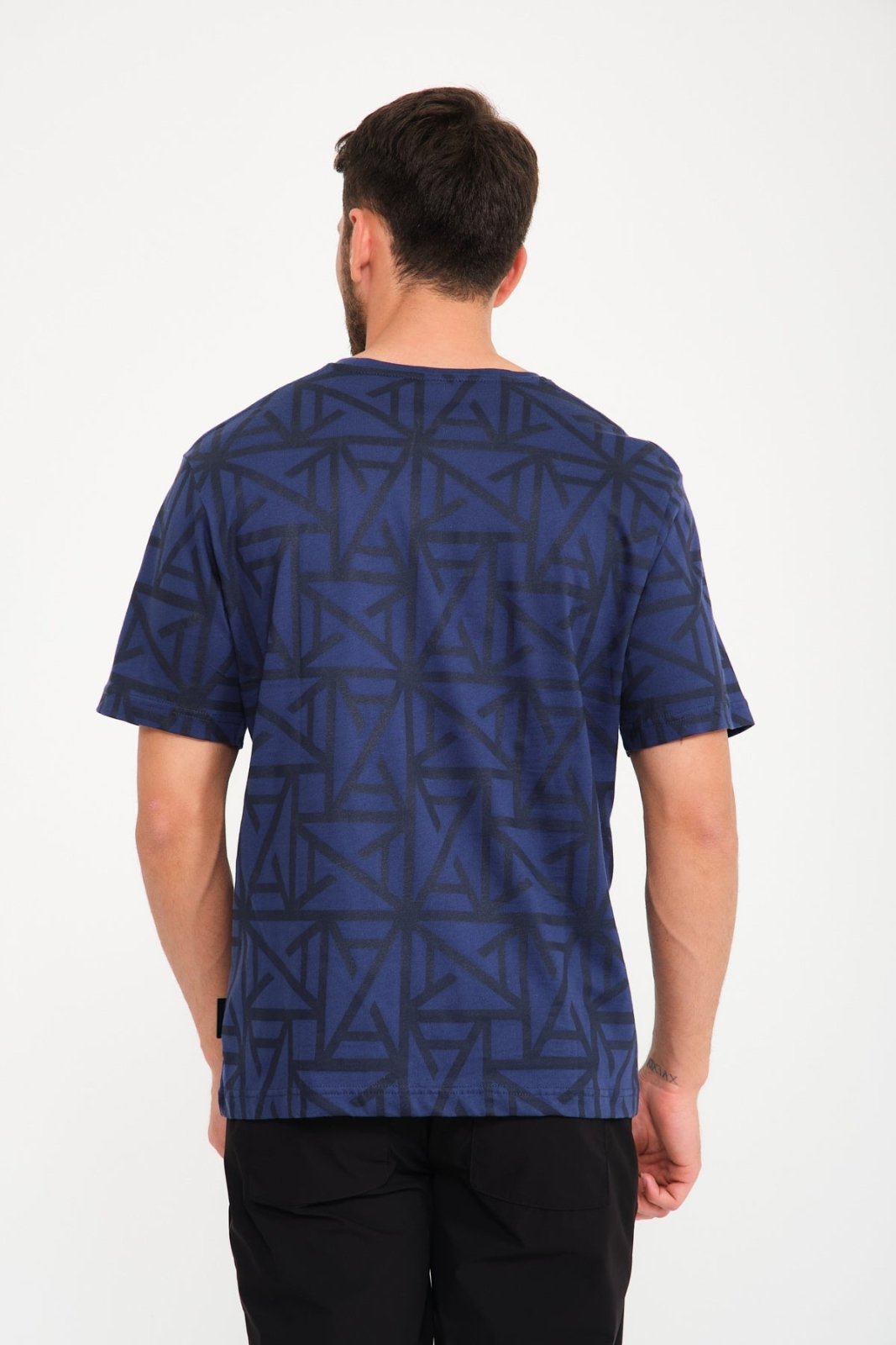 Dark Blue Oversize T-Shirt - ADAMO