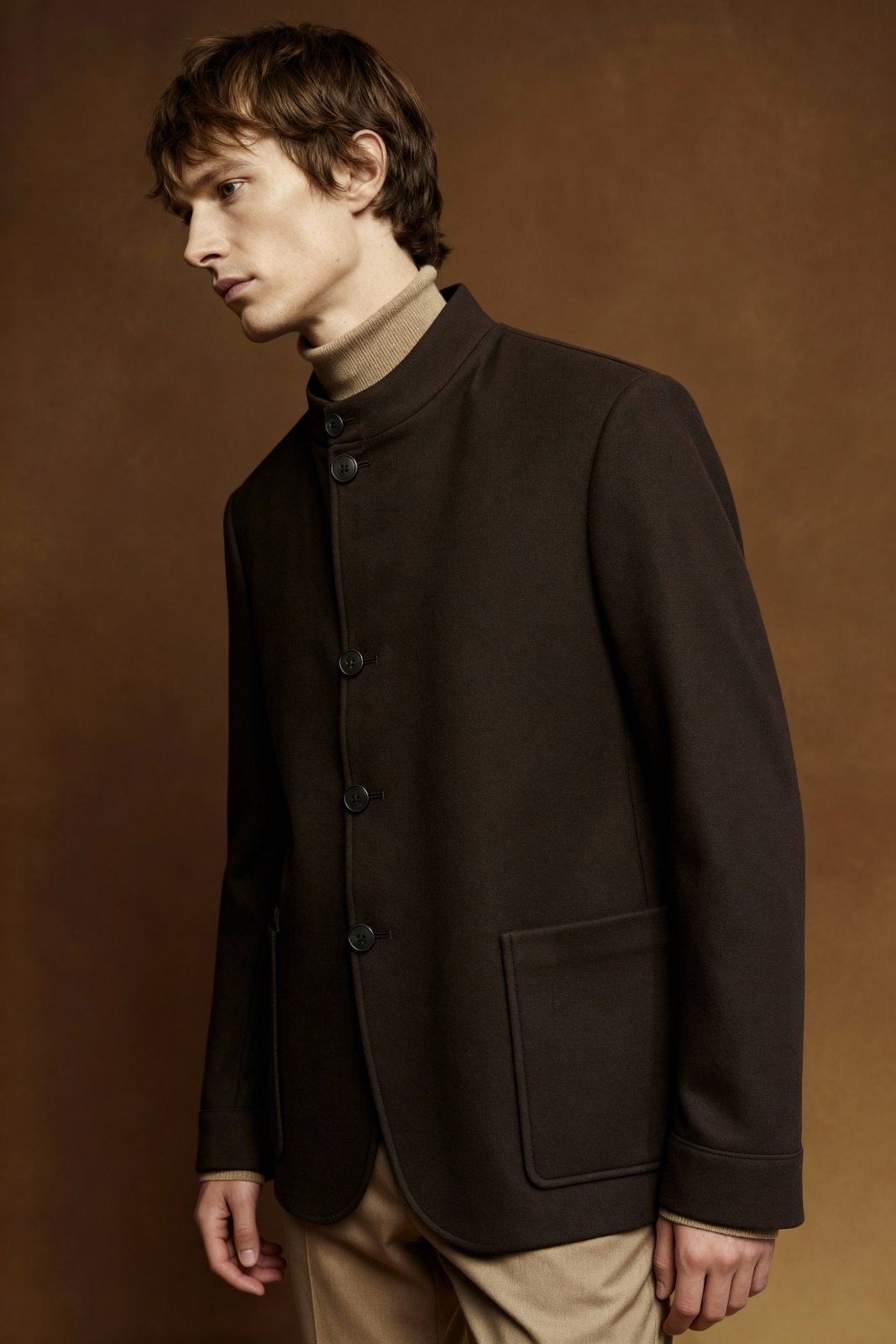 Dark Brown Jacket - ADAMO