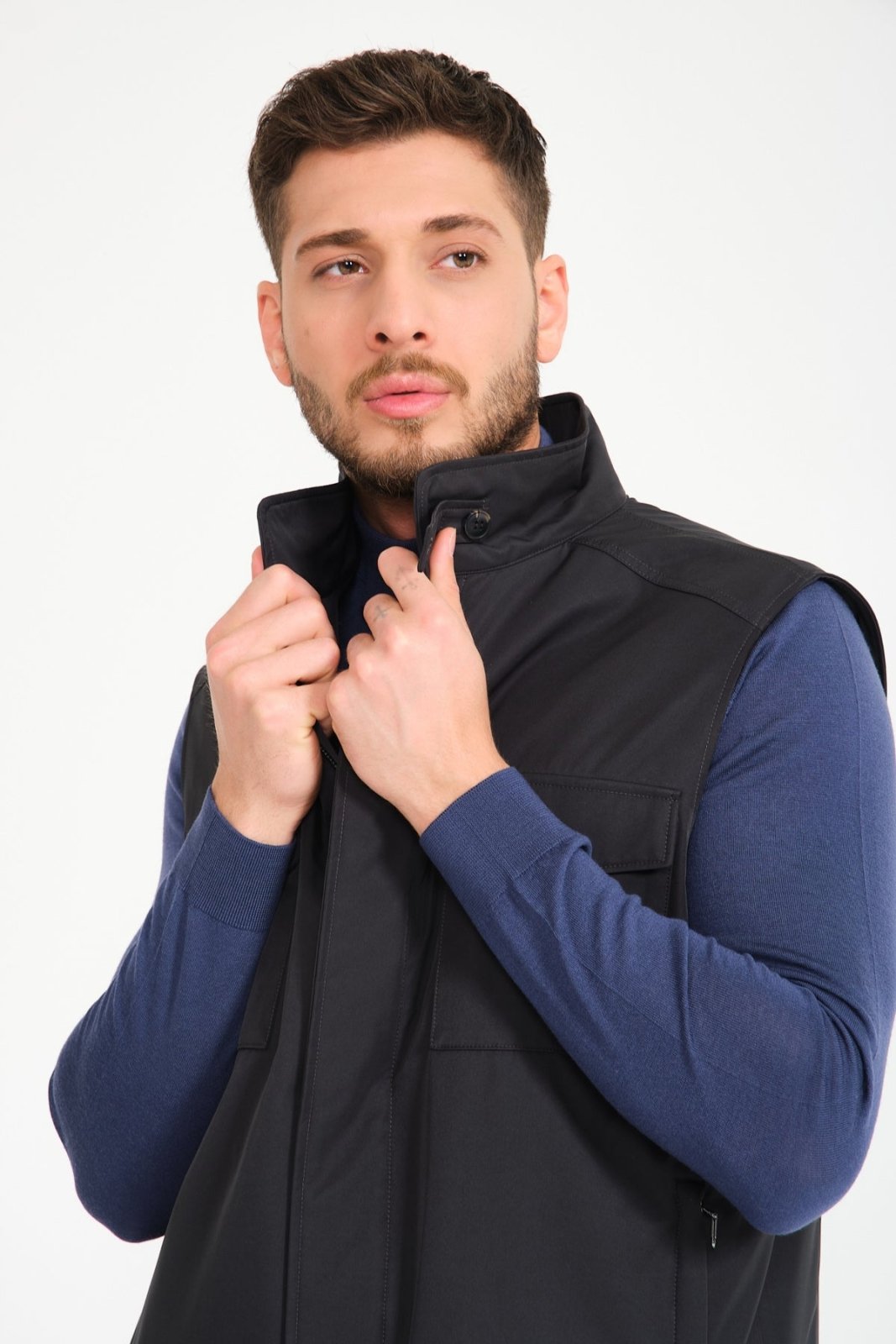 Dark Jade Waterproof Vest - ADAMO