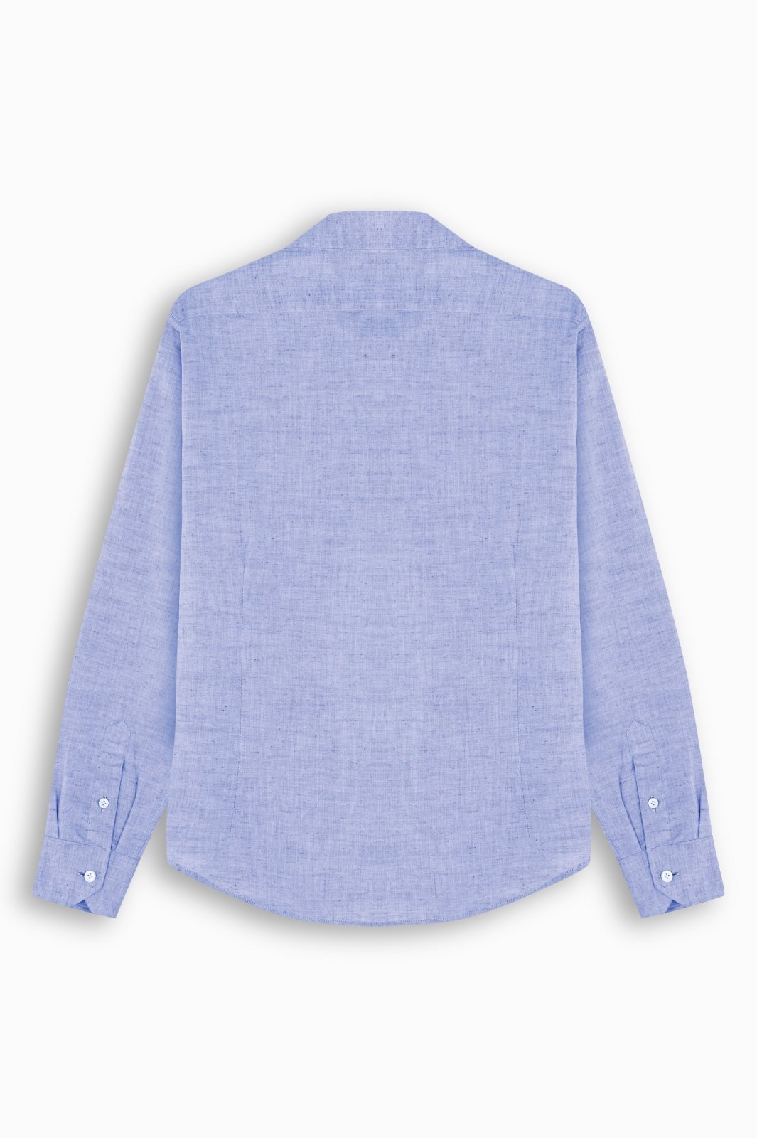 Denim Blue Linen Shirt - ADAMO