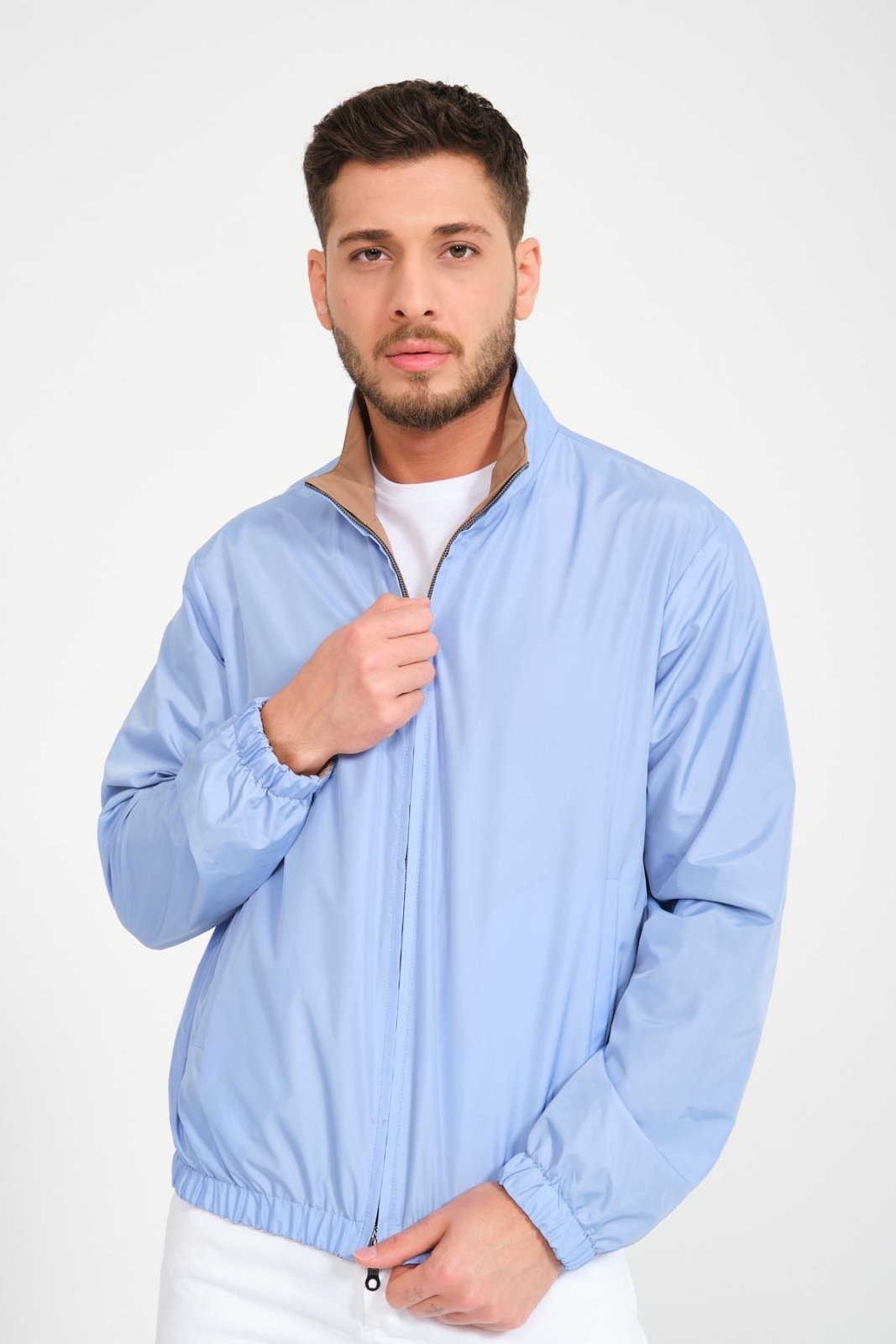 Double - Face Waterproof Reversible Jacket - ADAMO