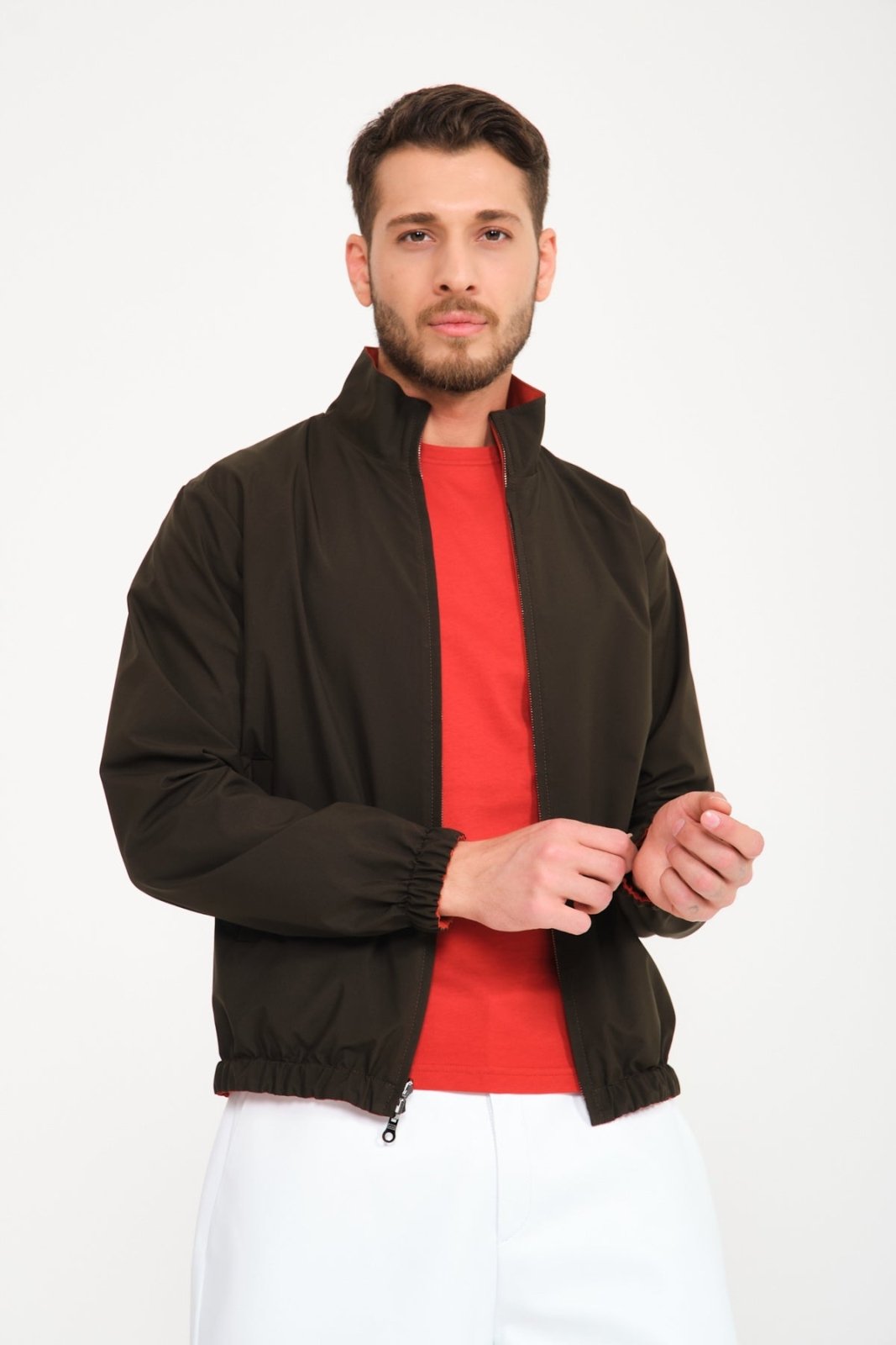 Double - Face Waterproof Reversible Jacket - ADAMO