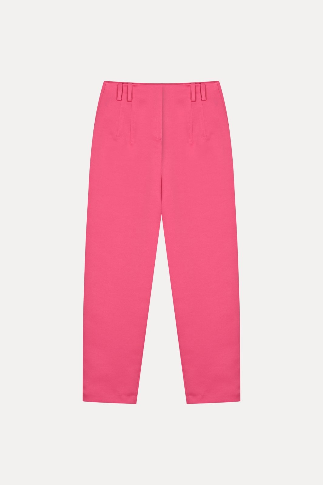 Fuchsia Tailored High - Waist Pants - ADAMO