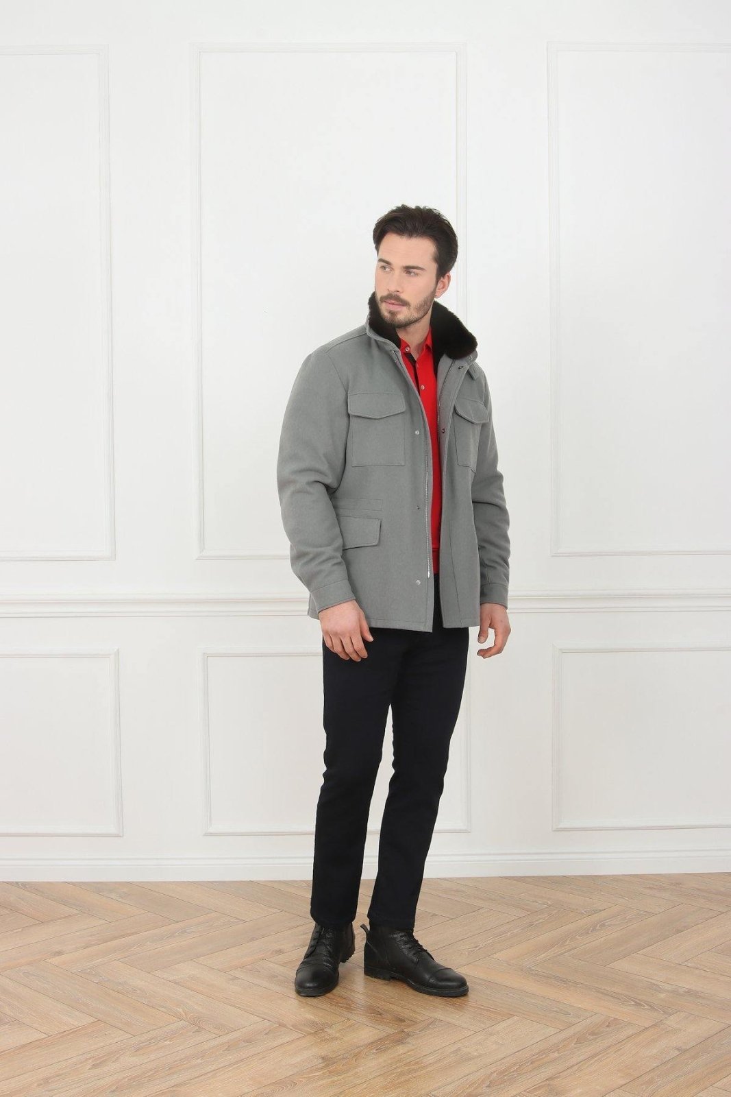 Fume Wool Coat - ADAMO