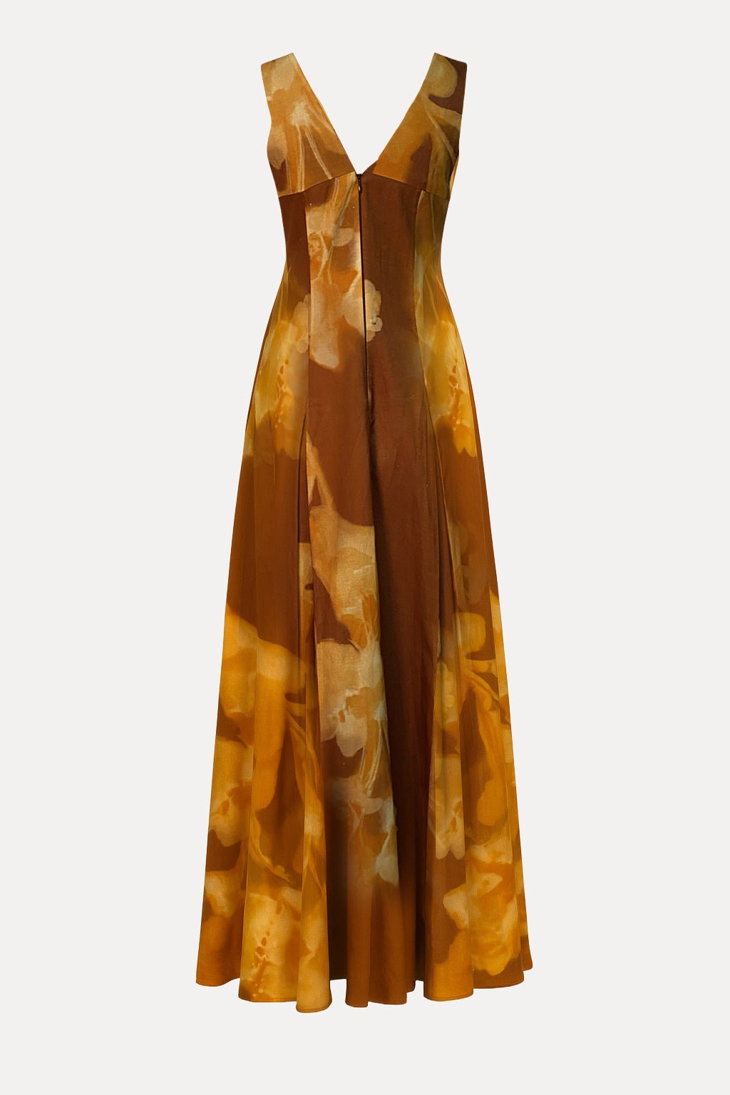Golden Amber Evening Gown - ADAMO