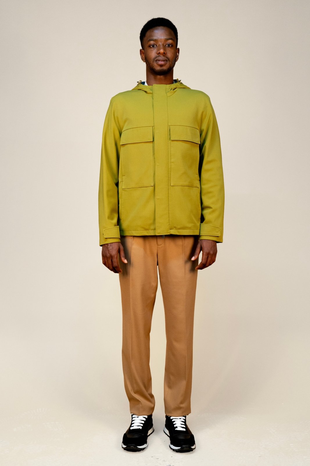 Golden Olive Field Jacket - ADAMO