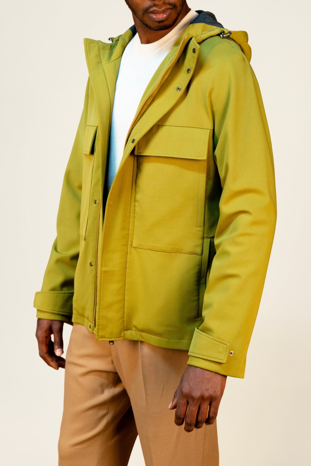 Golden Olive Field Jacket - ADAMO