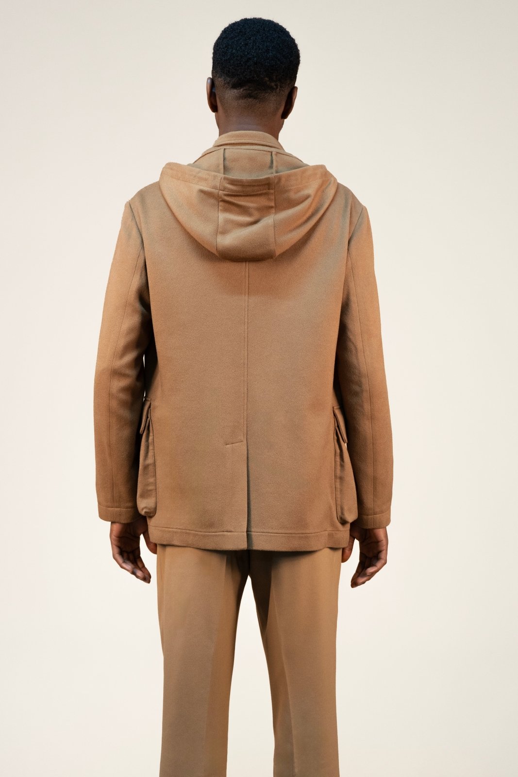 Golden Sand Cashmere Parka - ADAMO