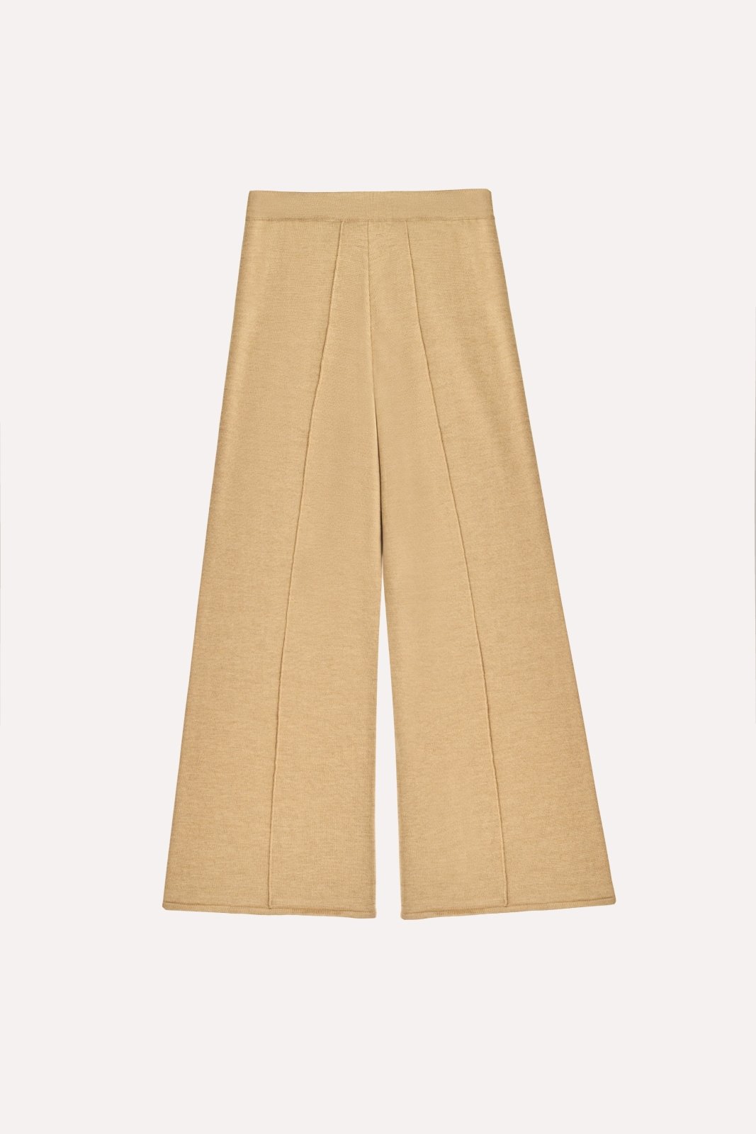 Golden Sand Wool Knit Set - ADAMO