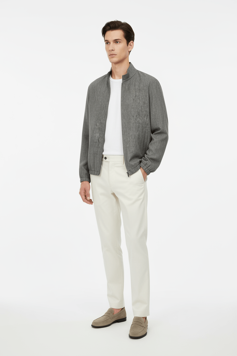 Green Lightweight Jacket - ADAMO