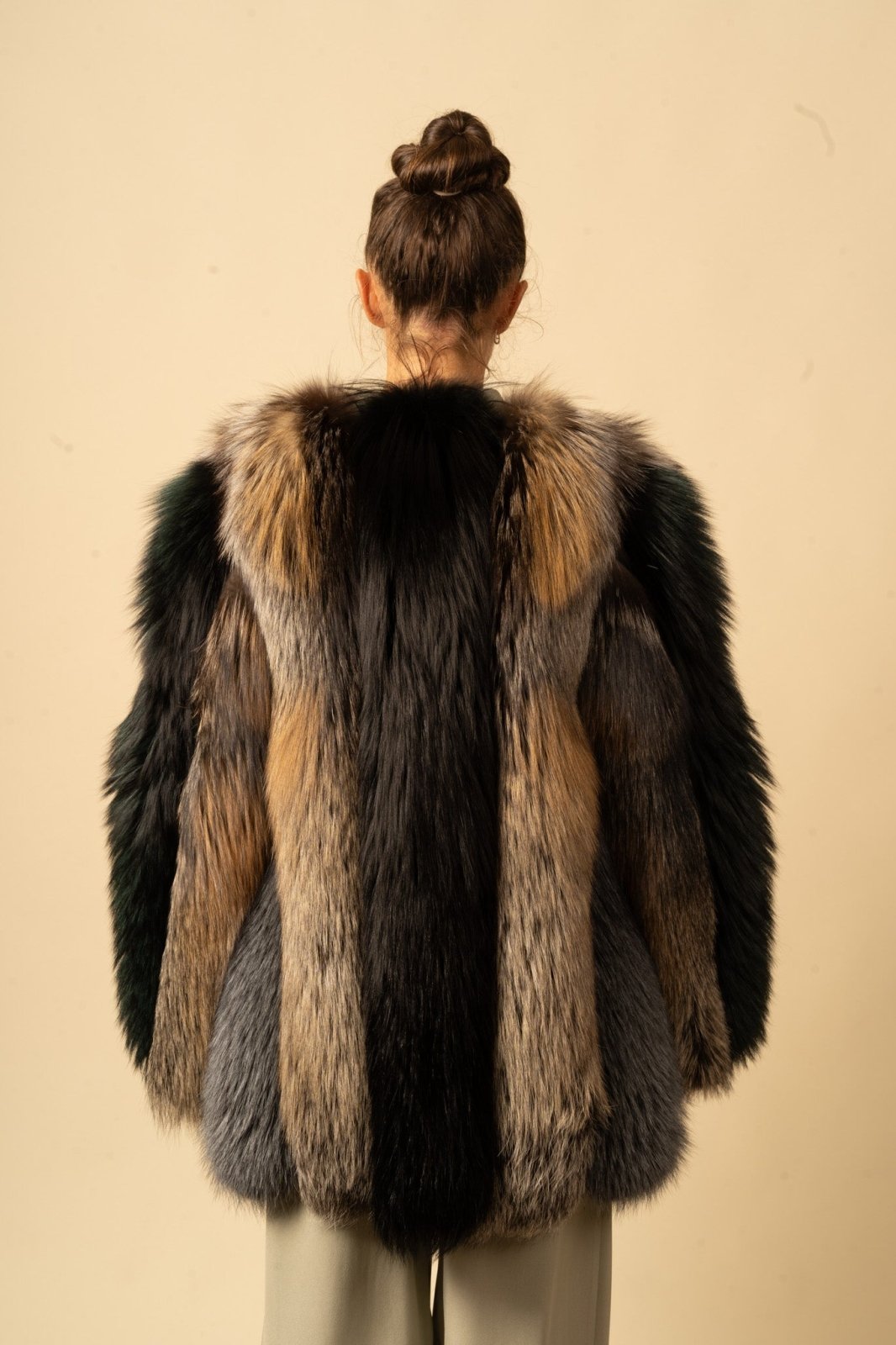 Greenwood Luxe Fox Fur Coat - ADAMO