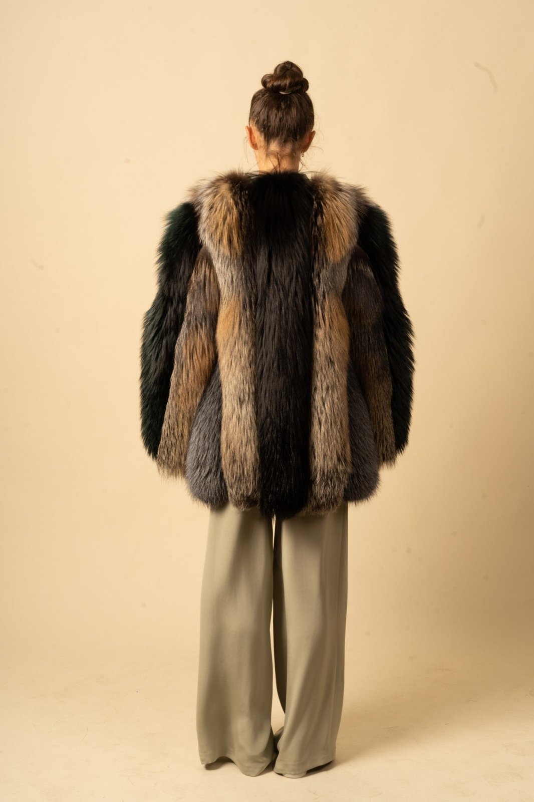 Greenwood Luxe Fox Fur Coat - ADAMO