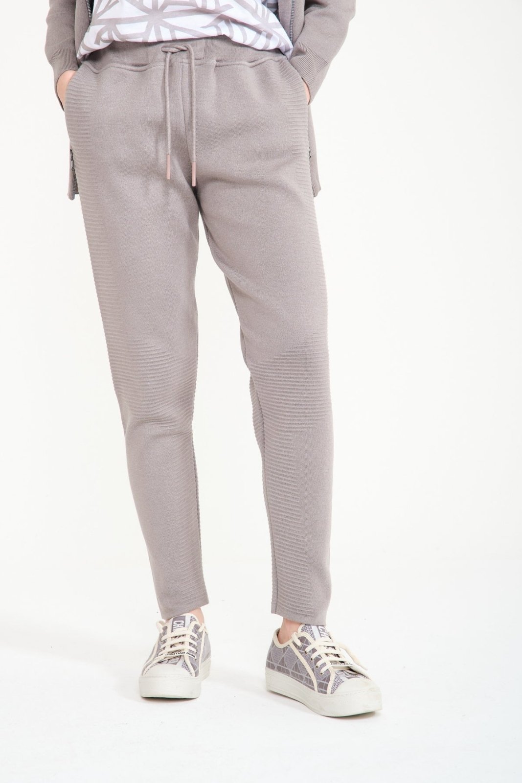 Grey Cardigan & Joggers Set - ADAMO