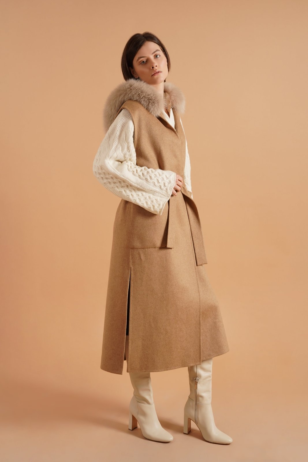 Harvest Luxe Vest Coat - ADAMO