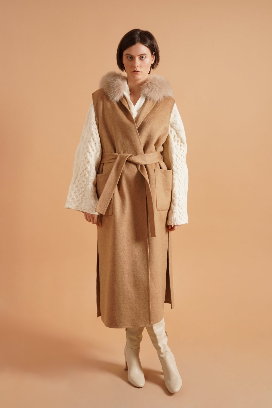 Harvest Luxe Vest Coat - ADAMO