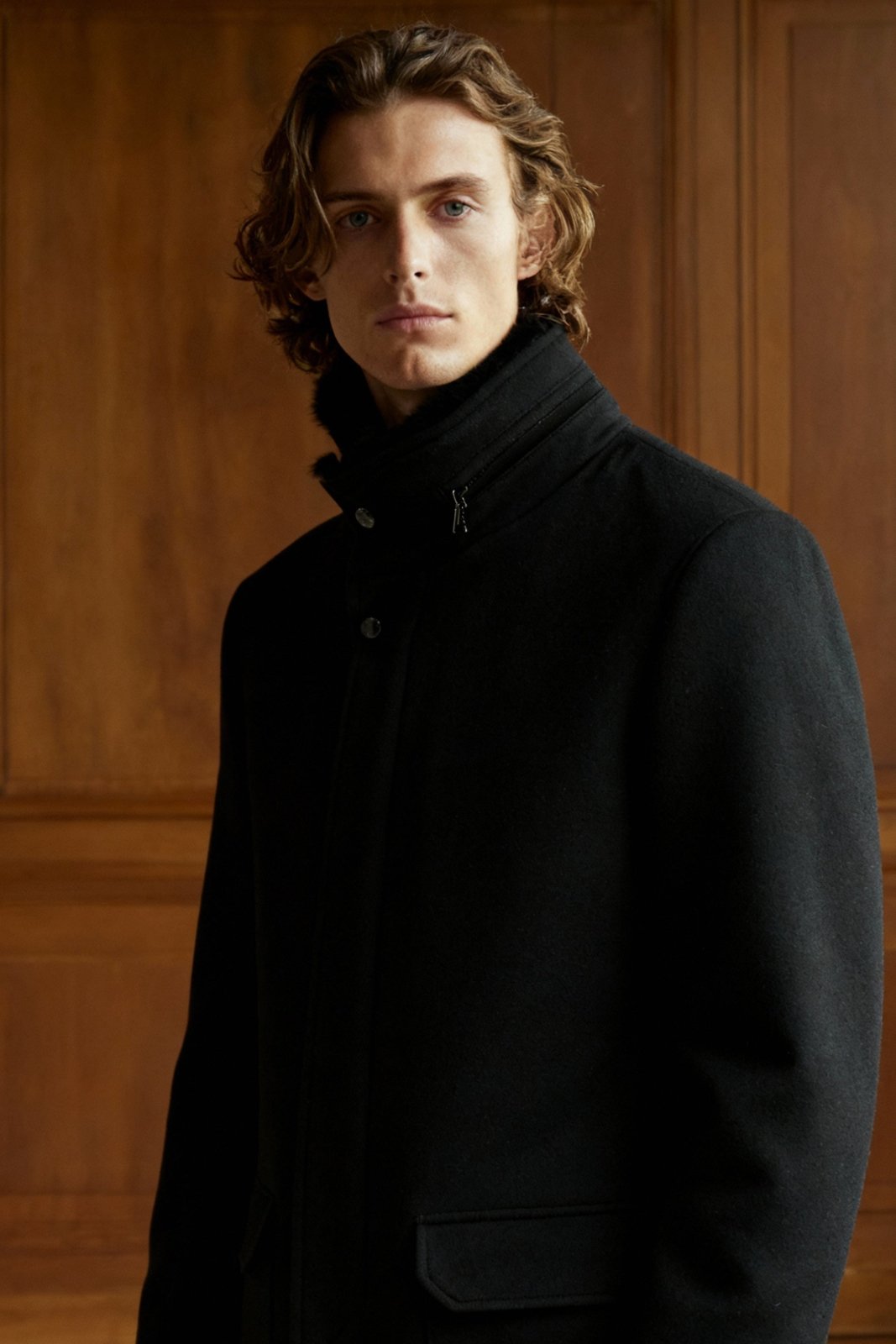Imperial Wool Stand - Collar Coat - ADAMO