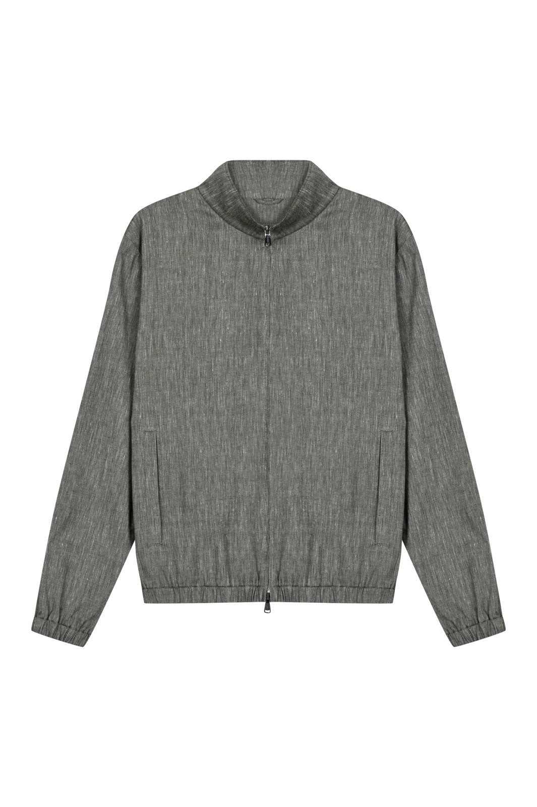 Linen - Cotton Blend Lightweight Jacket - ADAMO