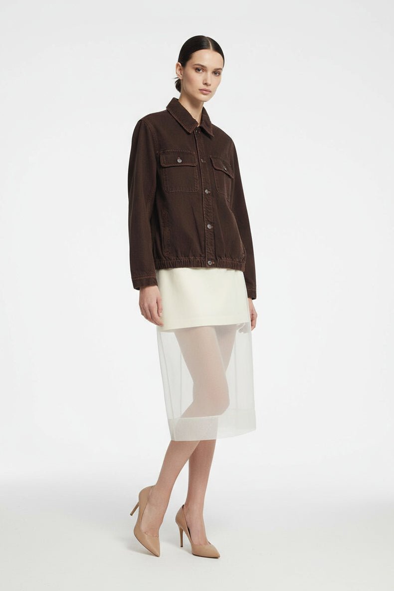 Look 3 | Modern Sheer Elegance - ADAMO