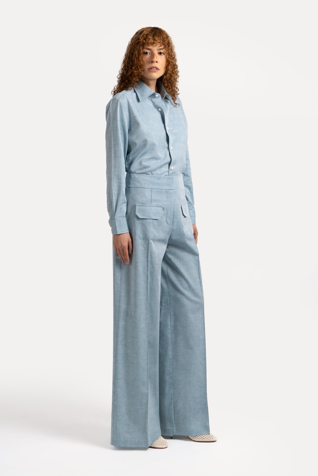 Luce Linen Trousers - ADAMO