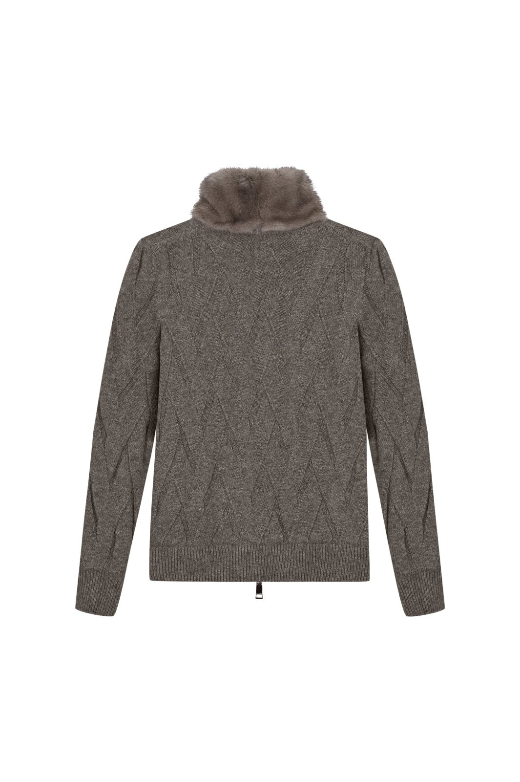 Luxurious Cashmere Zip - Up Jacket - ADAMO