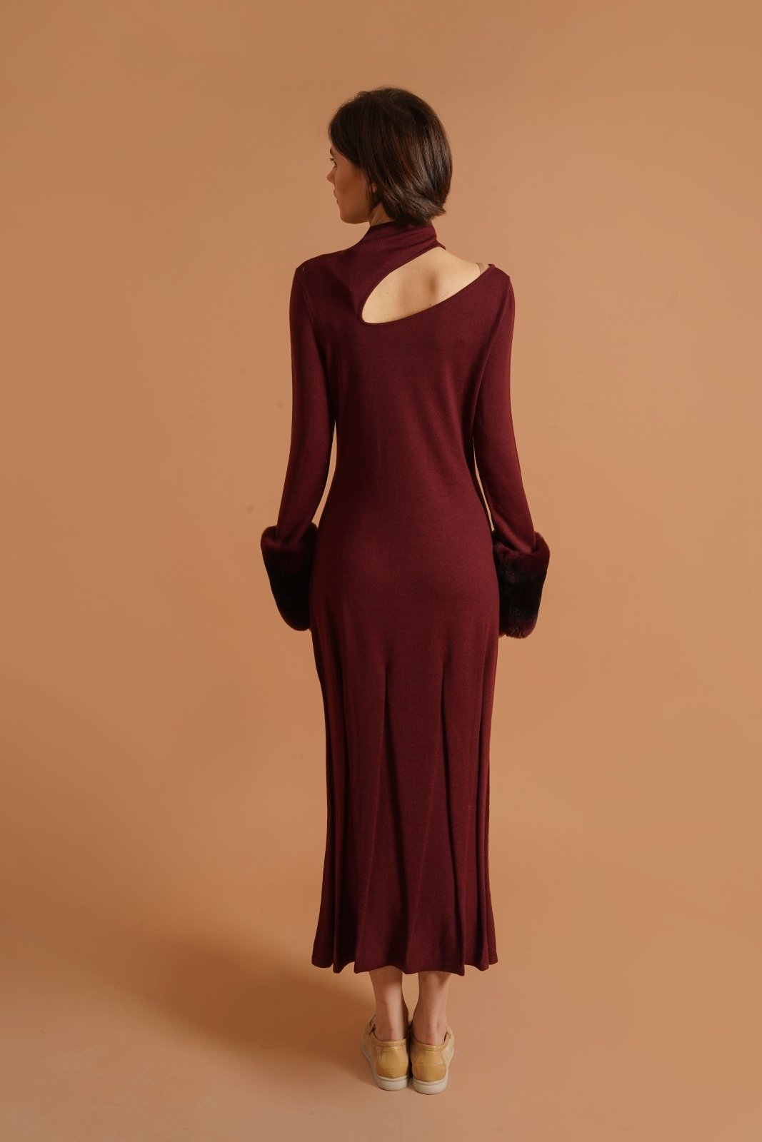 Merlot Rex Melody Gown - ADAMO