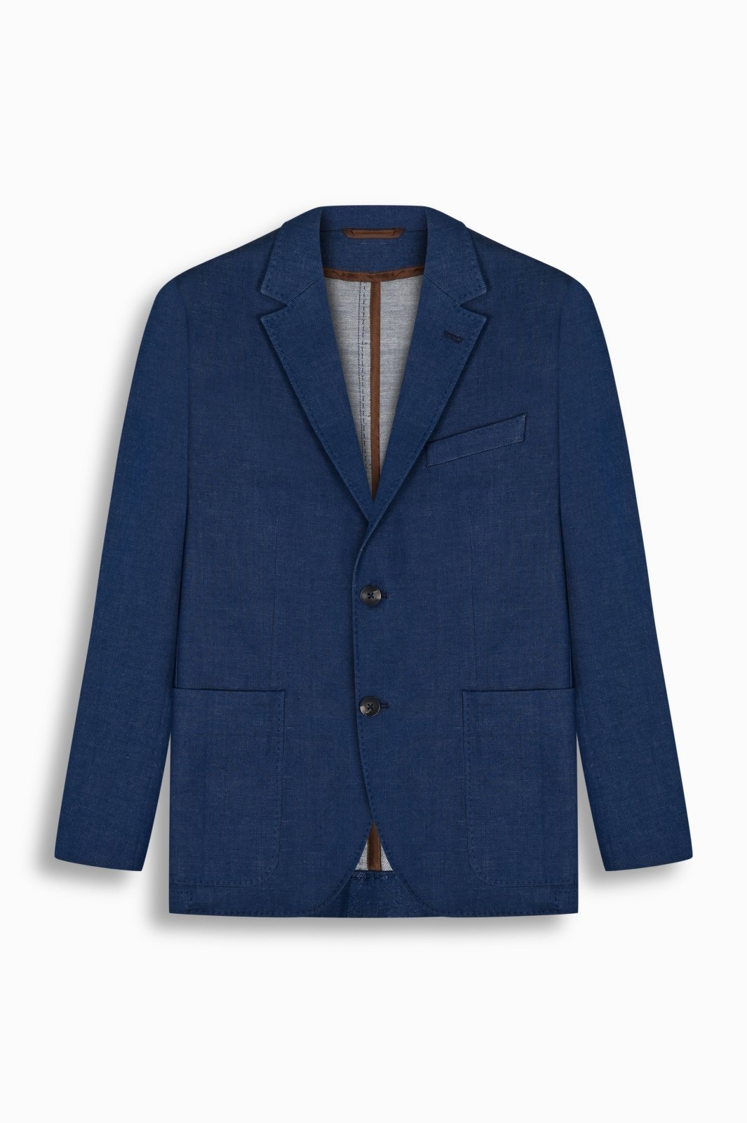 Midnight Indigo Denim Blazer - ADAMO